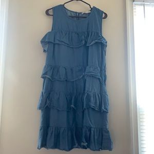 Cute Michael Kors XL lightweight denim dress.